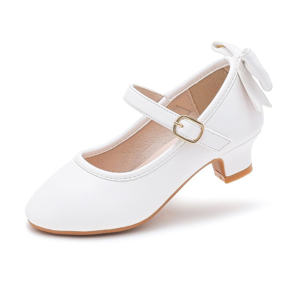 White Kids' Mary Jane Shoes size 2